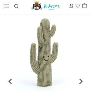 Like new Jellycat Retired Cactus | Small 12"